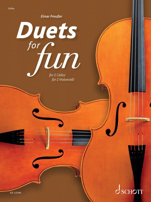 Title details for Duets for Fun for 2 Cellos by Elmar Preußer - Available